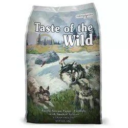 Taste of the Wild PACIFIC STREAM PUPPY- prekajeni losos 12.2kg