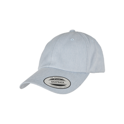 Satin Bow Dad Cap Light Sky