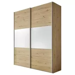 Ormar Sa Kliznim Vratima Includo 188/222/68 cm bela, hrast artisan