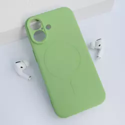 Maska Nanobit Giulietta Mag Case za iPhone 16 svetlo zelena
