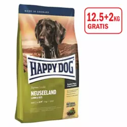 HAPPY DOG SUPREME hrana za pse SENSIBLE NUTRITION NEW ZEALAND, 12.5 KG+2 KG GRATIS