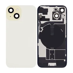 Steklo zadnjega ohišja za iPhone 15, Yellow, Pulled A