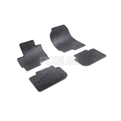 Rigum Gumene patosnice za Mitsubishi Colt 5 Door 2008, Crne