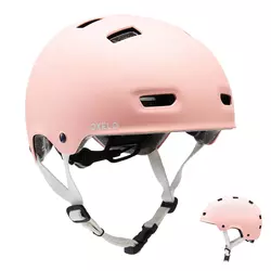 BTWIN Ružičasta kaciga MF500 S/52-55cm