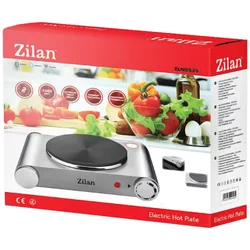 Zilan Električni rešo, 1 ploča - 18 cm, 1500 W, INOX - ZLN0535