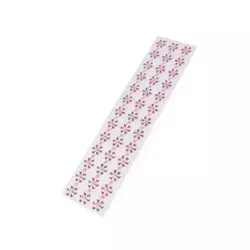 Samolepilne rože na lepilnem traku - roza (12 kartic)
