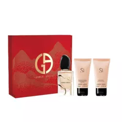 Giorgio Armani Si Giftset (50ml EDP + 50ml BL + 50ml SG)