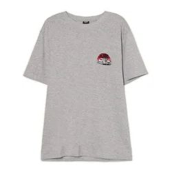 Cropp - Majica s vezom - light grey