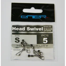 Enter HEAD SWIVEL INTERLOCK SNAP S