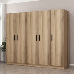 Hanah Home Garderober Kale-7629, 225x210x52 cm, Braon-sivi