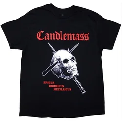 Candlemass Majica Epicus Doomicus Metallicus Unisex Black M