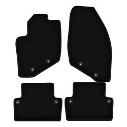 Črne velur preproge BASIC za: Volvo XC70 II karavan (2000-2007)