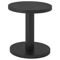 STOCKHOLM 2025 Pomoćni stočić, borov furnir crna, 40 cm
