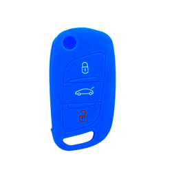 CAR 888 ACCESSORIES Silikonska navlaka za ključeve Citroen plava