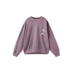 MANGO KIDS Majica AFIELD lila/temno liila/bela