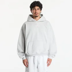 Mikina Jordan Flight Fleece Mens Oversized Pullover Hoodie Grey Heather M