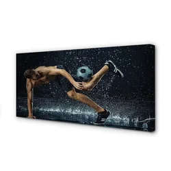tulup.si Slika na platnu Ball rain man 100x50 cm