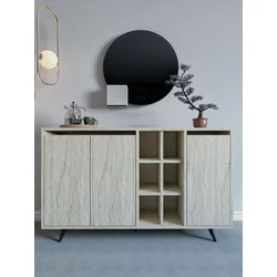 Hanah Home Konzolni sto Seria, 140x86x40 cm, Bež