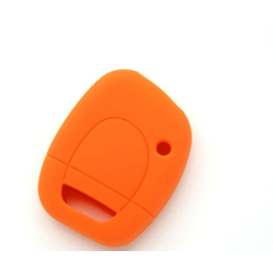 CAR 888 ACCESSORIES Silikonska navlaka za ključeve Renault narandžasta