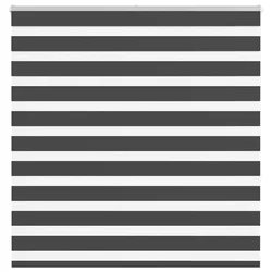 Zavjesa zebra crna 140x150 cm širina tkanine 135,9 cm poliester