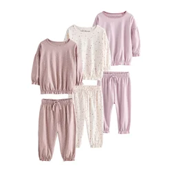 Next Pižama mauve/eozin/bela