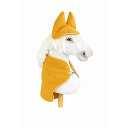 BB Komplet Hobby Horse A3: flis preproga + glušniki - gorčična