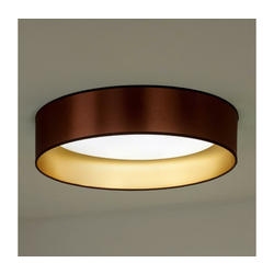 Duolla - LED plafonsko svetlo ROLLER LED/24W/230V, prečnik 45 cm, bakarno/zlatno
