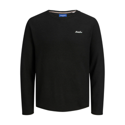 JACK & JONES Pulover Paul, črna