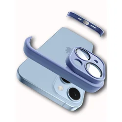 Lens Protector iPhone 14 plava silikonska zaštita
