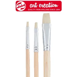 Četke ArtCreation s prirodnim vlaknima - 3 delni set (ravne)