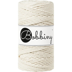 Bobbiny 3PLY Macrame Rope 3 mm Natural Vrvica