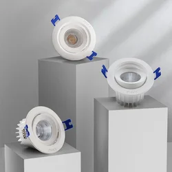 Opple Ugradna lampa LED, 7 W, Bela