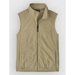 Patagonia Textured Fleece Vest weathered stone