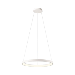 Redo 01-2672 - LED prigušiva luster na sajli ICONIC LED/50W/230V O 58 cm bela