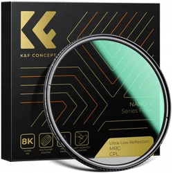 shumee K&F Concept Nano-X 67 mm CPL filter