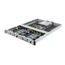 ASRock 1U2N2G-AM5/2T, Rack 1U, 2- node system, UP, AMD EPYC 4005, 1xGPU, 2x10GbE, Red. PSU, IPMI