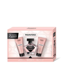 Lamis Ženski set Paraverse, Gel za tuširanje, 50ml+Krema za ruke i telo, 50ml+EDT, 100ml