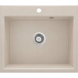 Deante ZQN 5103 Granitna sudopera Andante 60/CR, Bež