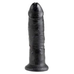 Dildo King Cock 23 cm, črn