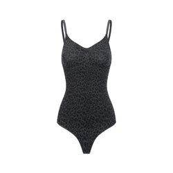 cfab Oblikovanje postave Sculpting Shapewear mit String črn denim