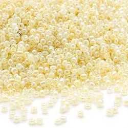 Kašaste perle (seed bead) 11/0 -2 mm pastelna zuta