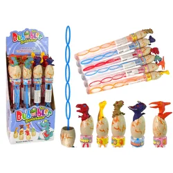 slomart LEAN TOYS Ustvarjalec mehurčkov v obliki dinozavra (34 cm)