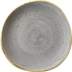 CHURCHILL Stonecast Peppercorn Grey plitev krožnik, organski, o: 210 mm (12 kos)