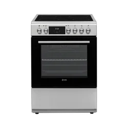 VOX CTR6355IXQ Električni Šporet, 69l, 60x85x60 cm, Turbo Rerna, Beli