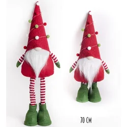 Viter novogodišnji patuljak sa dugim nogama h70cm ( 061059 )