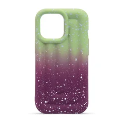 Futrola Ombre Protect za Iphone 13 Pro DZ1/6, Ljubičasto-zelena