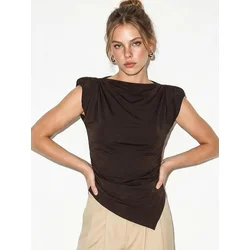 Bianco Lucci Bluza temno rjava