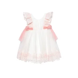 Abel & Lula Elegantna obleka 5006 Bela Regular Fit