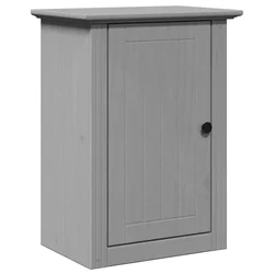 Vidaxl Kopalniška stenska omarica BODO Grey 44x30x60 cm