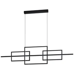 EGLO Viseća lampa PUEBLA LED 150 cm crna 39798